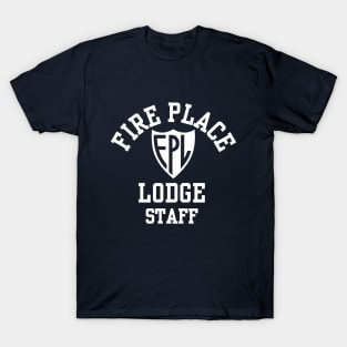 Staff - White on Navy or Black T-Shirt